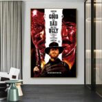 locandina cinematografica il buono il brutto cattivo