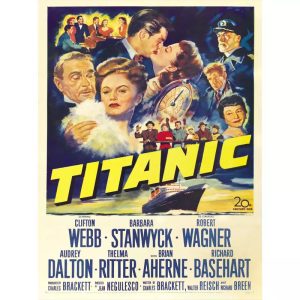 poster cinema vintage titanic 1