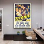 poster cinema vintage titanic 1
