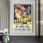 poster cinema vintage titanic 1