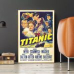 poster cinema vintage titanic 1