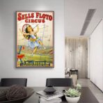 poster circo vintage