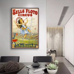poster circo vintage