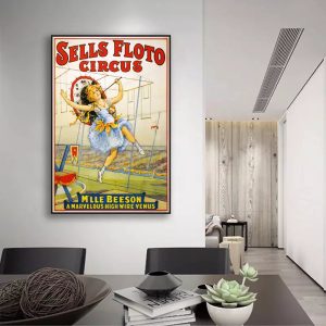 poster circo vintage