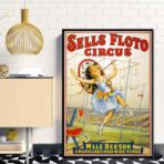 poster circo vintage