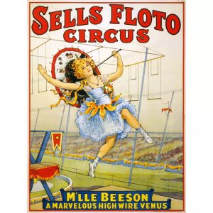 poster circo vintage