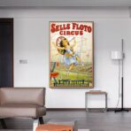 poster circo vintage