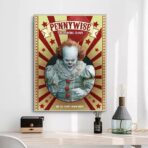 poster clown vintage pennywise 2