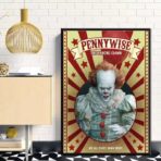 poster clown vintage pennywise 2