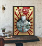 poster clown vintage pennywise 2