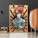 poster clown vintage pennywise 2