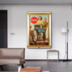 poster della coca cola guerra vintage
