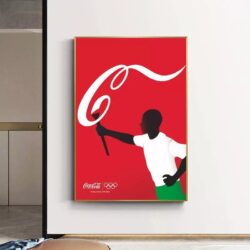 poster vintage coca cola giochi olimpici