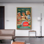 poster sport vintage coca cola
