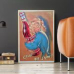 poster cocktail vintage francia