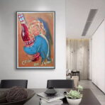 poster cocktail vintage francia