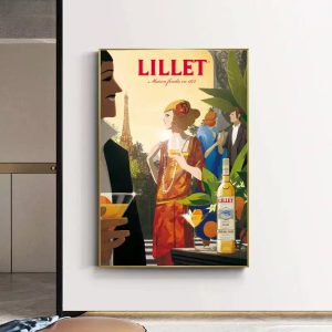 poster cocktail vintage