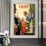 poster cocktail vintage