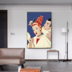 poster vintage parrucchiere