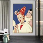 poster vintage parrucchiere