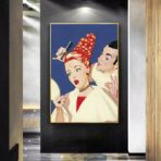 poster vintage parrucchiere