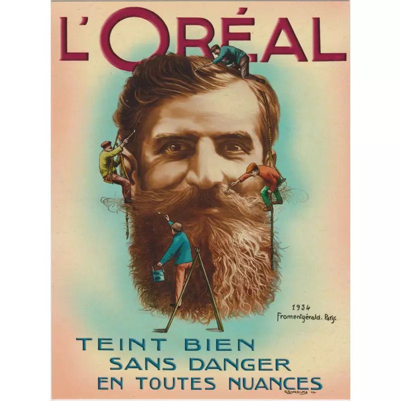 poster di acconciature vintage poster di acconciature vintage