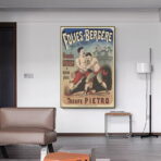 poster di combattimento vintage