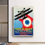poster di compagnia aerea vintage 1