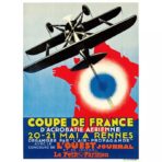 poster di compagnia aerea vintage 1