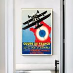 poster di compagnia aerea vintage 1