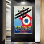poster di compagnia aerea vintage 1