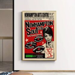 poster concerto soul vintage