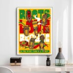 poster concerto reggae vintage