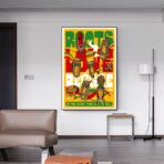 poster concerto reggae vintage