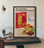 poster biscotti vintage