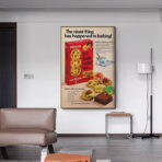 poster biscotti vintage