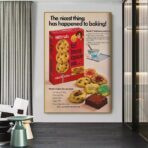 poster biscotti vintage
