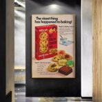 poster biscotti vintage