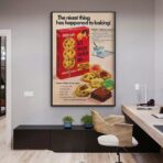 poster biscotti vintage
