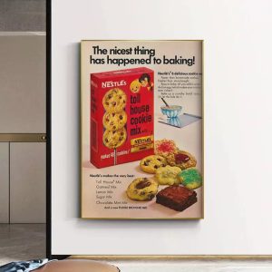 poster biscotti vintage