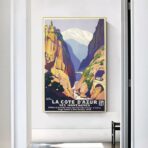 poster vintage costa azzurra 2