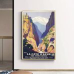 poster vintage costa azzurra 2