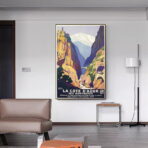 poster vintage costa azzurra 2