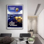 poster vintage cousteau