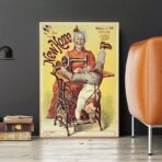 manifesto di alta moda vintage
