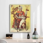 manifesto di alta moda vintage