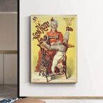 manifesto di alta moda vintage