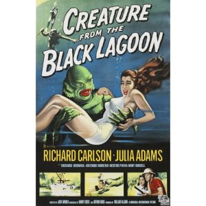 poster creatura della laguna nera