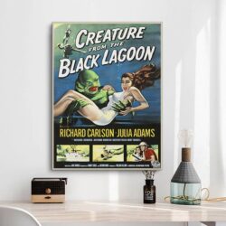 poster creatura della laguna nera