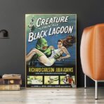 poster creatura della laguna nera